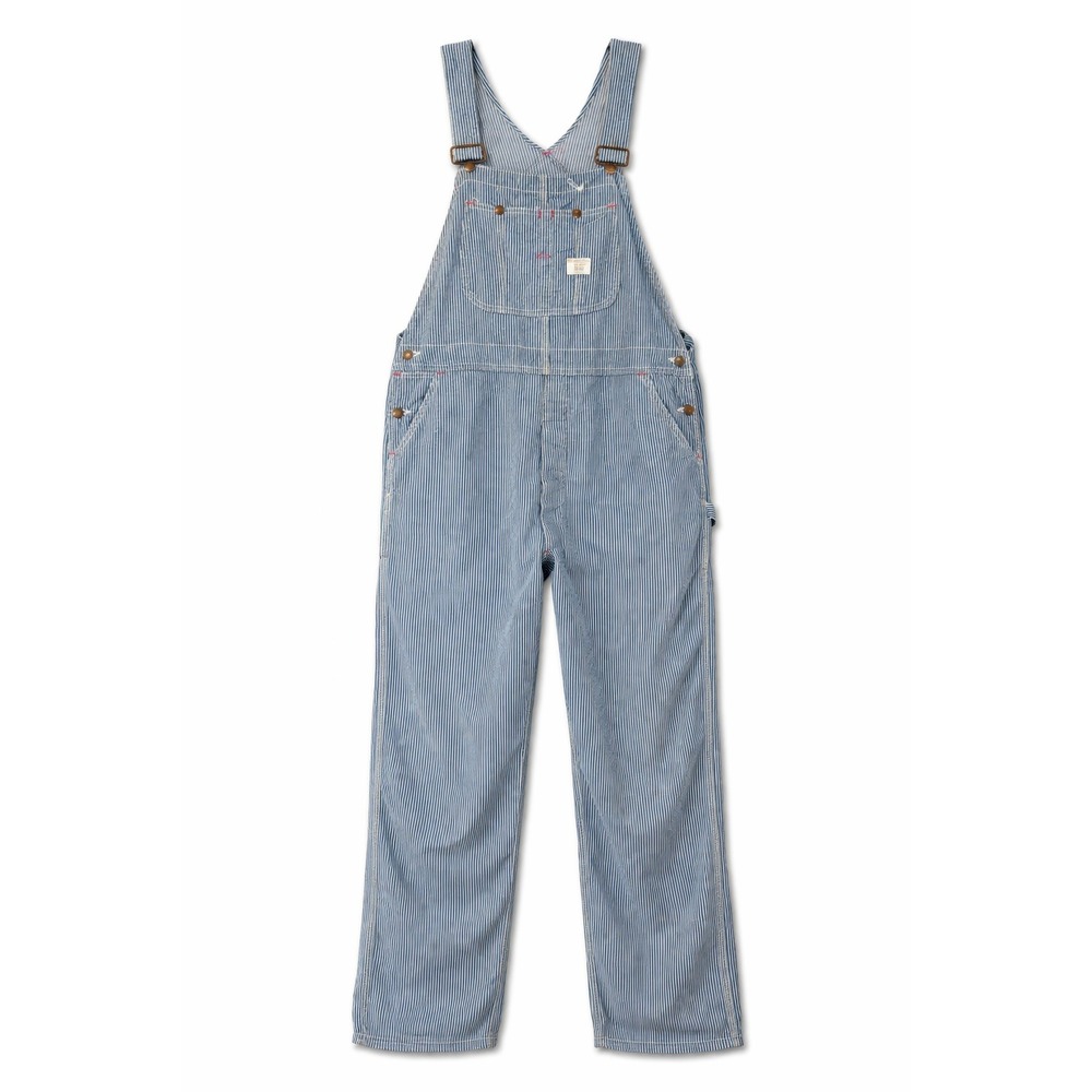 Vintage BIG MAC JC Penney Hickory Stripe Overalls Union Made Workwear 40x32 USA